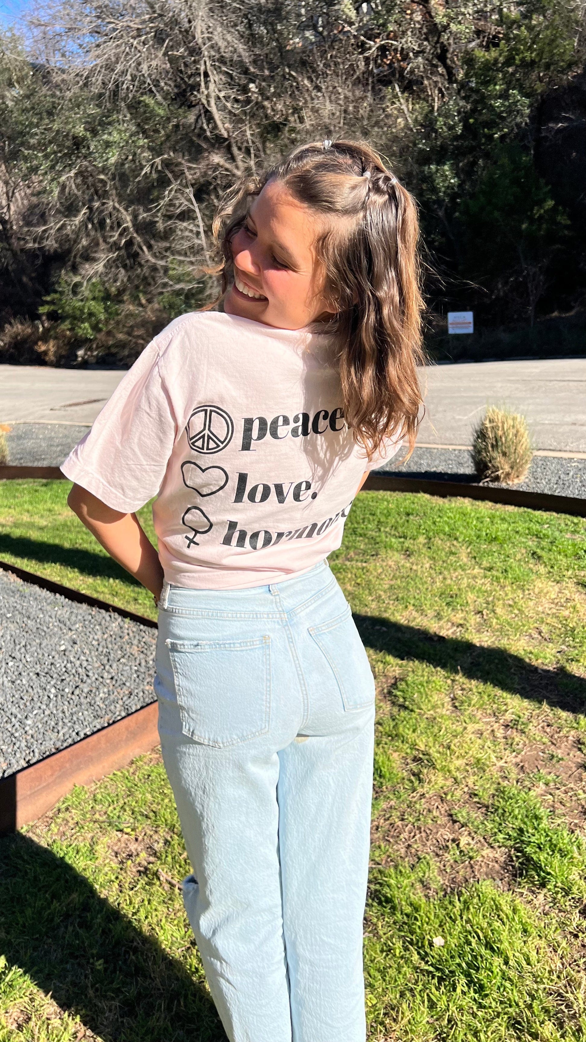 peace. love. hormones. Apparel